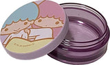 Sanrio Little Twin Stars Die cut Cream Container Cosmetic Case (Purple)