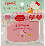Friend Sanrio Hello Kitty One Touch Push Type Baby Wet Paper Wipe Lid Cover (Sweets)